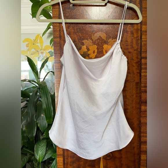 Aritzia Wilfred‎ Allusion Camisole Light White Violet Size M - Picture 3 of 9